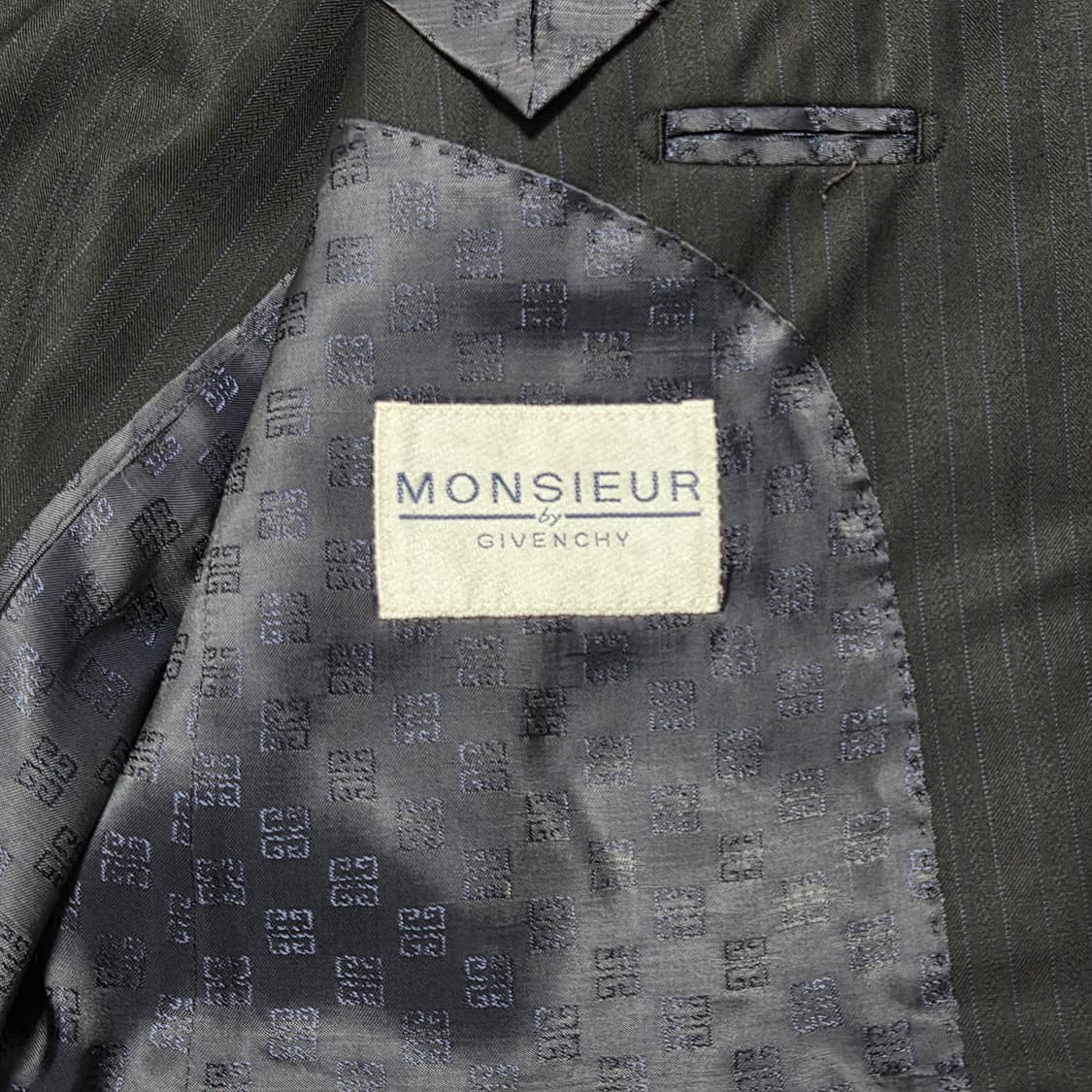 Givenchy 지방시 블랙 스트라이프 블레이저 자켓  상품이미지7