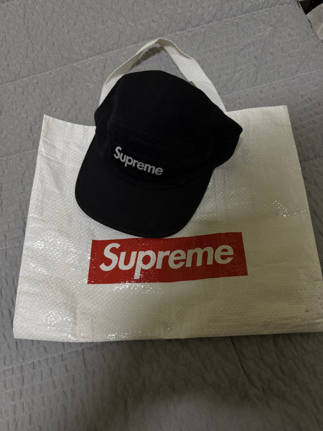 슈프림 워시드 치노 캠프캡 상품이미지1