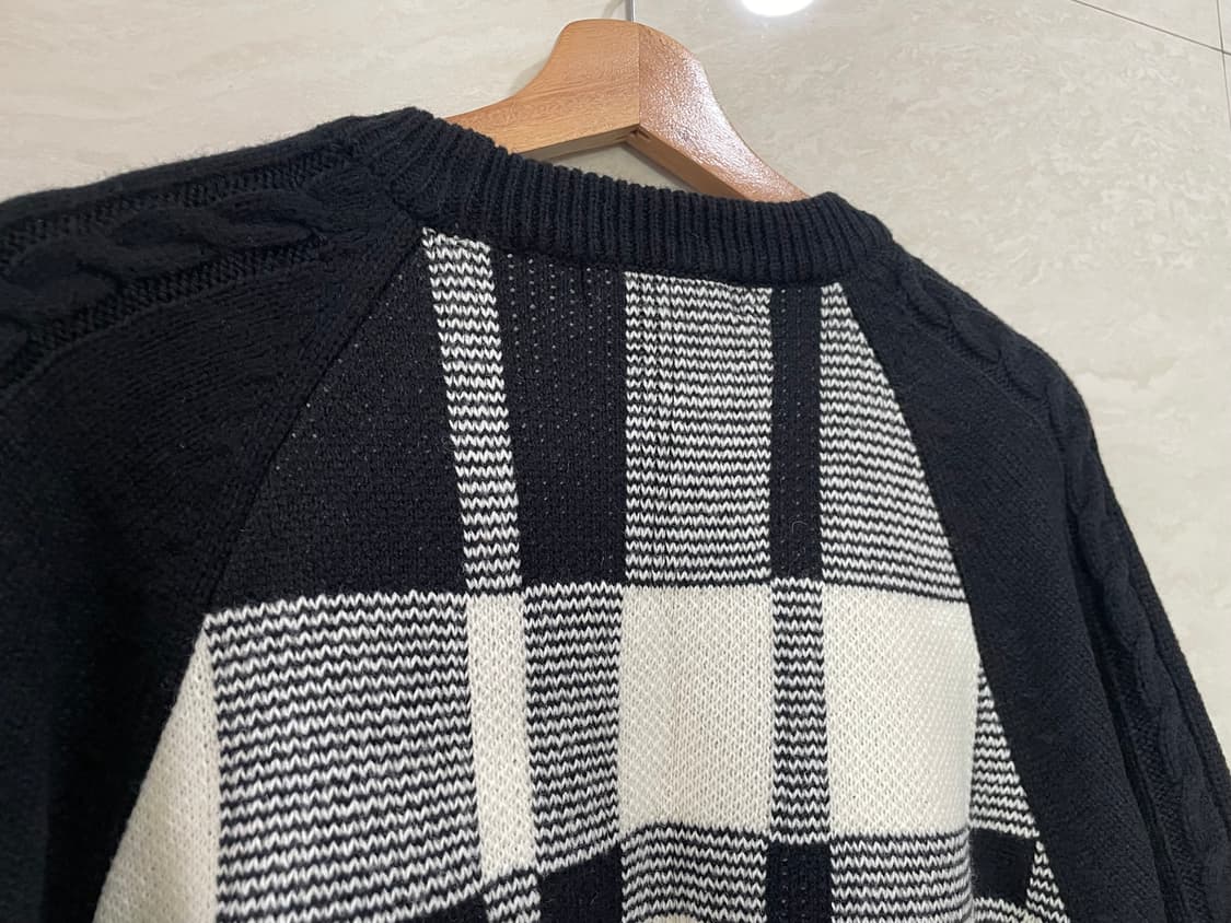 D'gnak, 디그낙 / 체크 니트, 남성 니트 / 105 상품이미지7