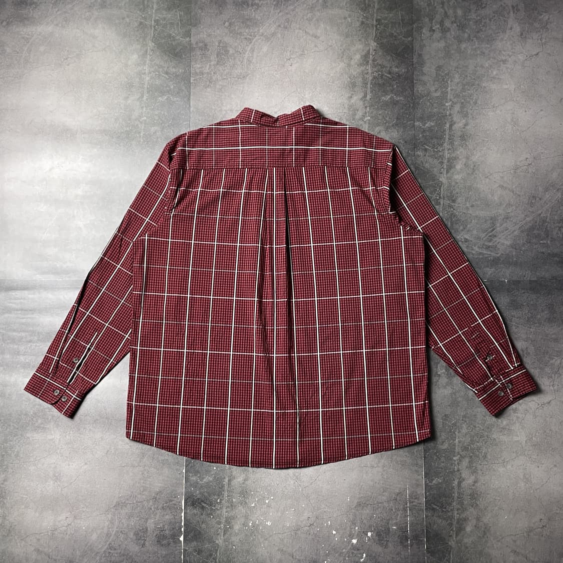 DICKIES 디키즈 레드 체크 다운버튼 워크 셔츠 A01046 상품이미지6