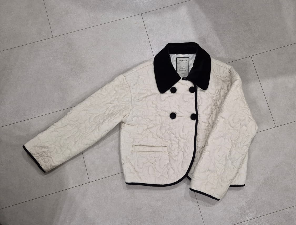 쿠오세 벨벳카라 퀄팅자켓 상품이미지3