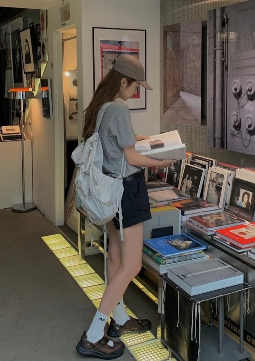 몽벨 버사라이트 백팩 차정원착용 상품이미지7