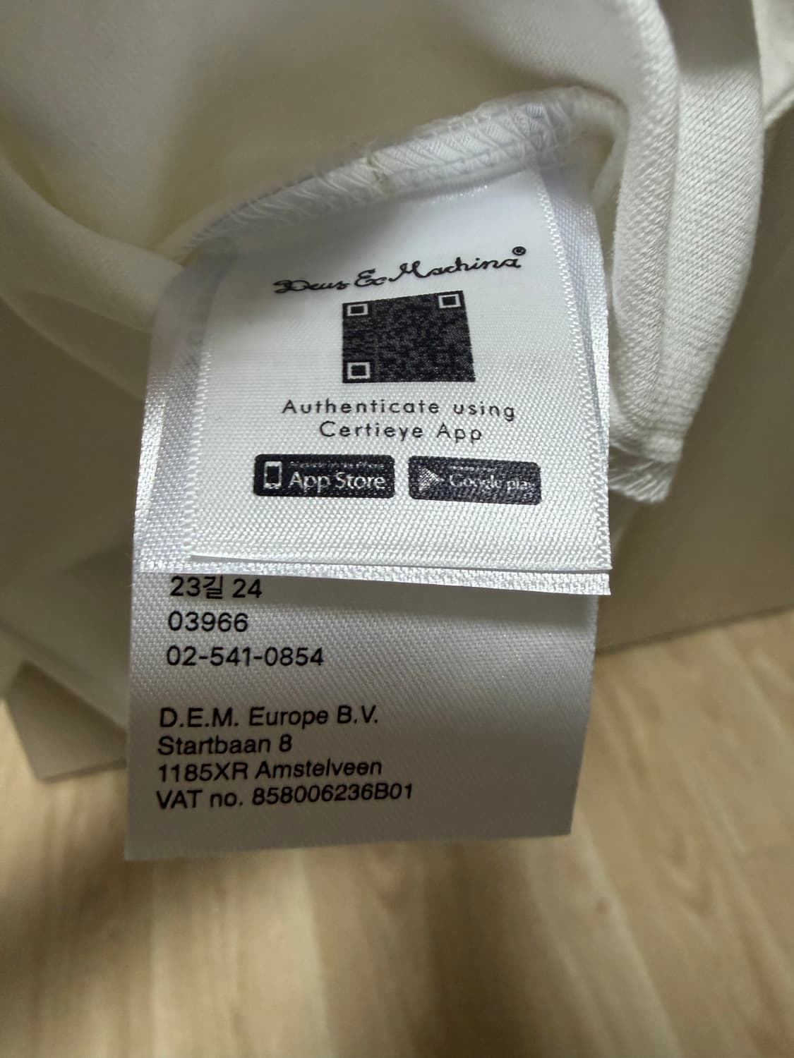 데우스 엑스 마키나 롱슬리브 새상품 상품이미지4