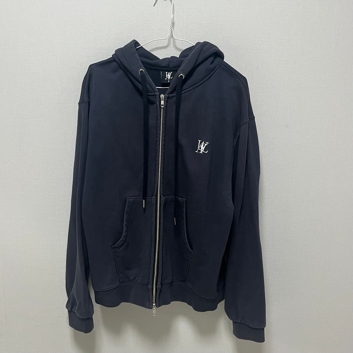 우알롱 투웨이 후드집업 네이비 s 상품이미지3