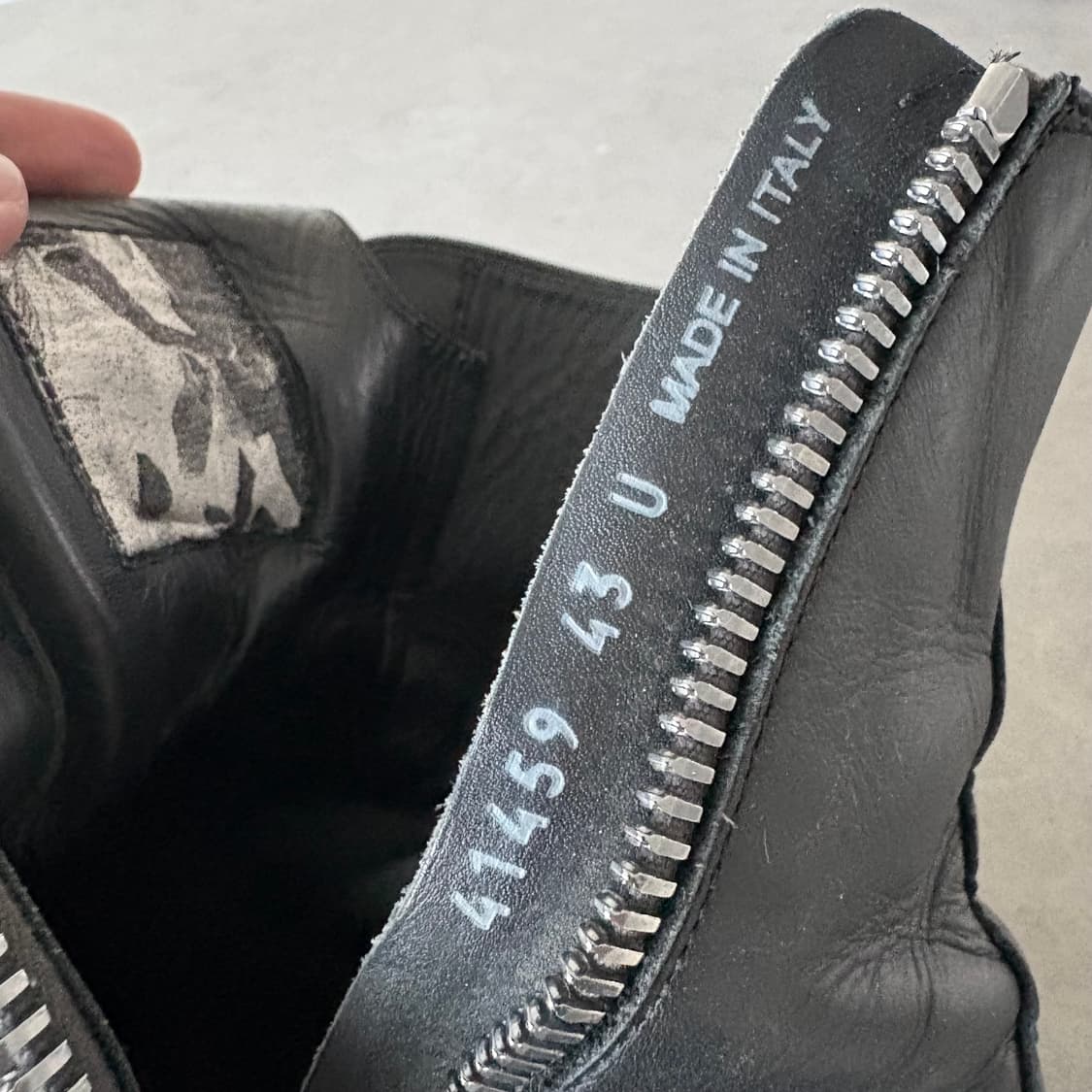 릭오웬스 라몬즈 하이 lpo 상품이미지3