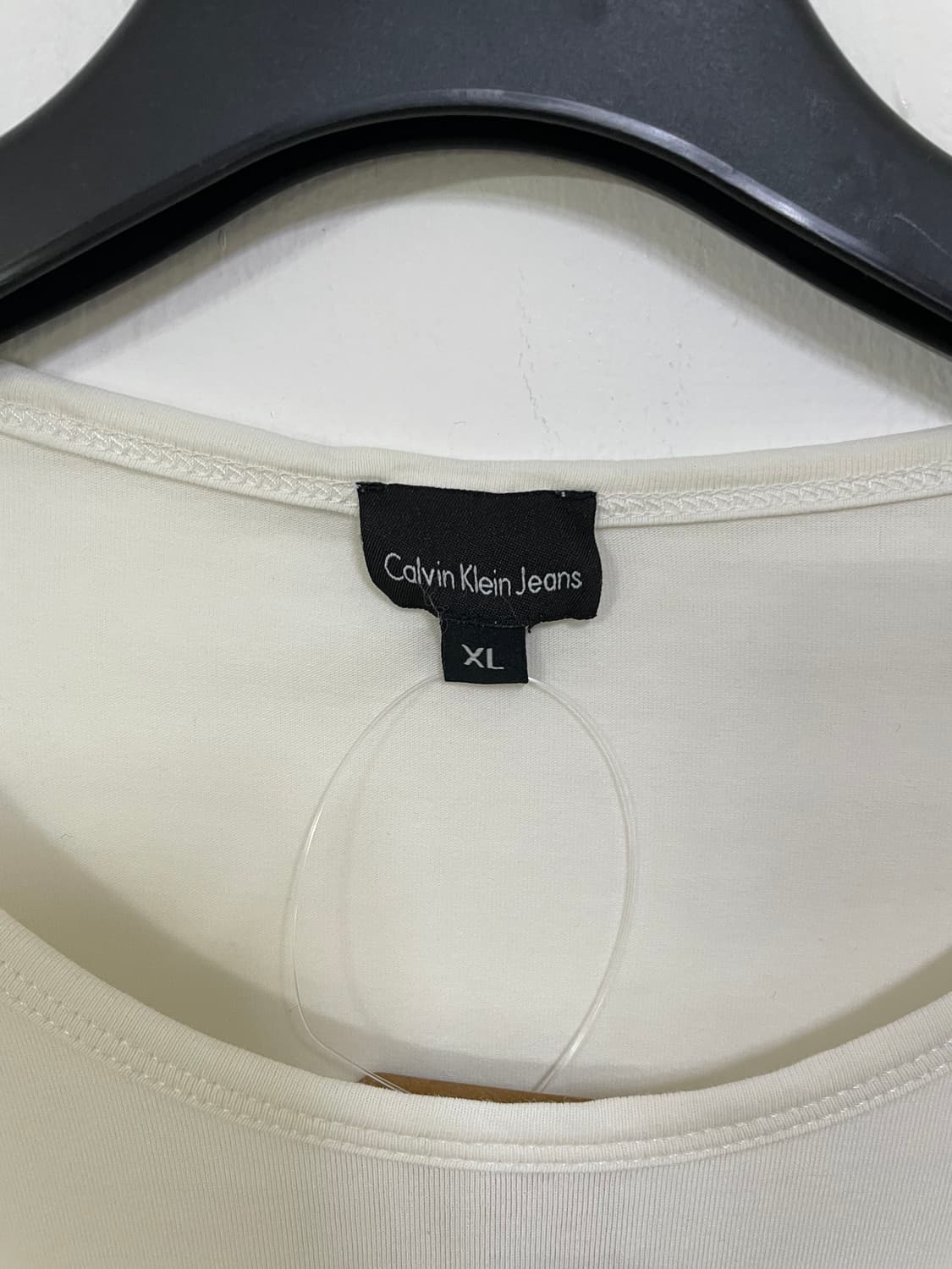 캘빈클라인 진 긴팔 티셔츠 화이트 상품이미지5