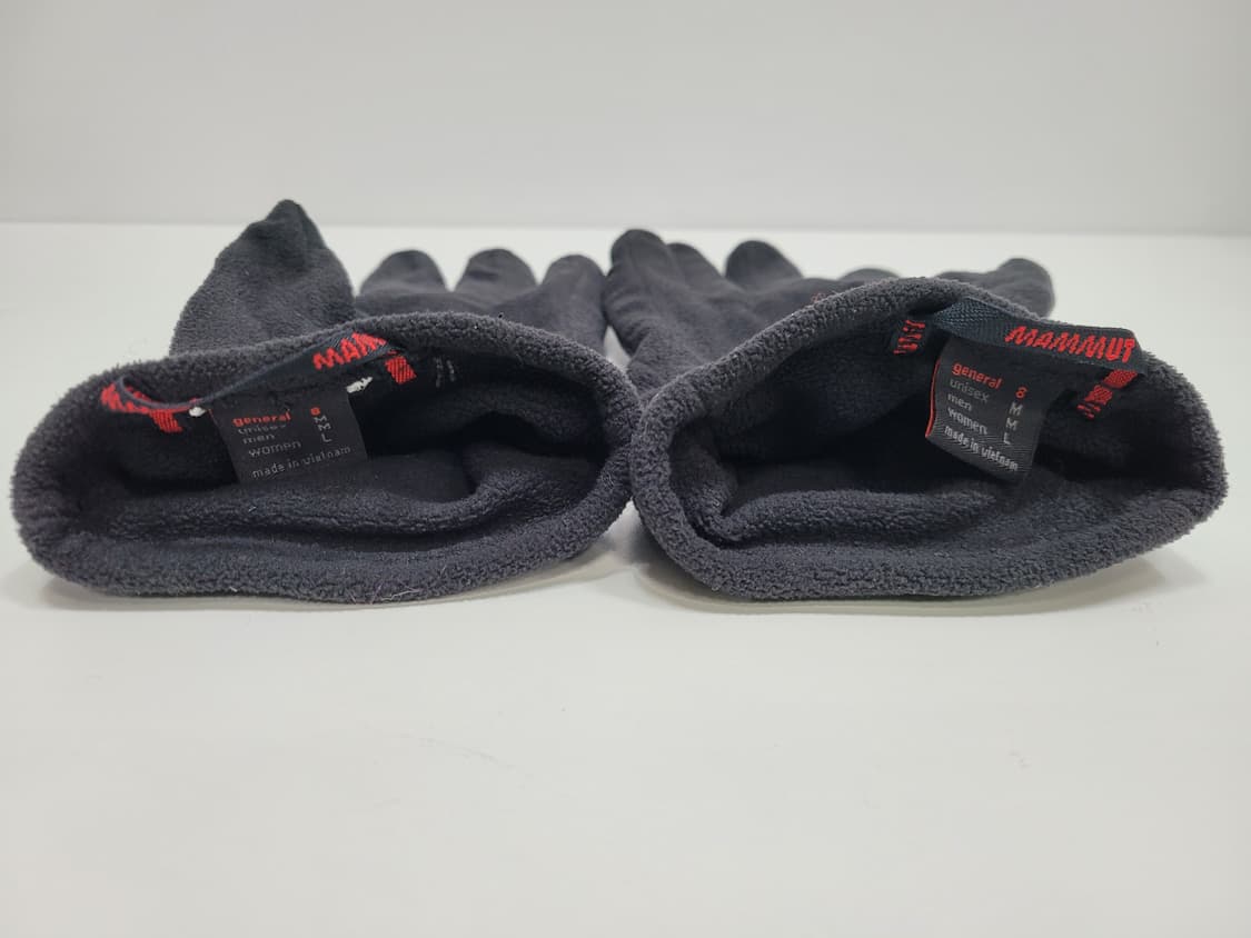 마무트 플리스 방한 장갑 등산 장갑 / 남 M 블랙 상품이미지6