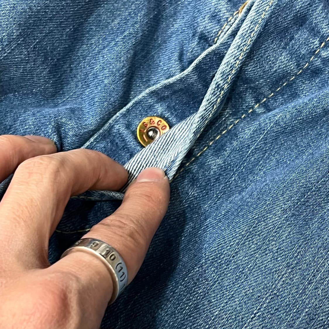  리바이스 워싱 데님 팬츠 y14575 상품이미지4