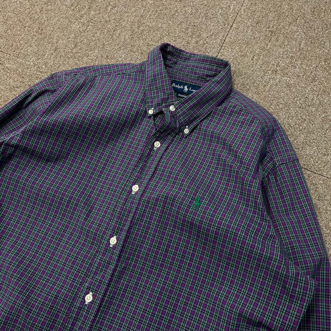 폴로 랄프로렌 체크셔츠 상품이미지3