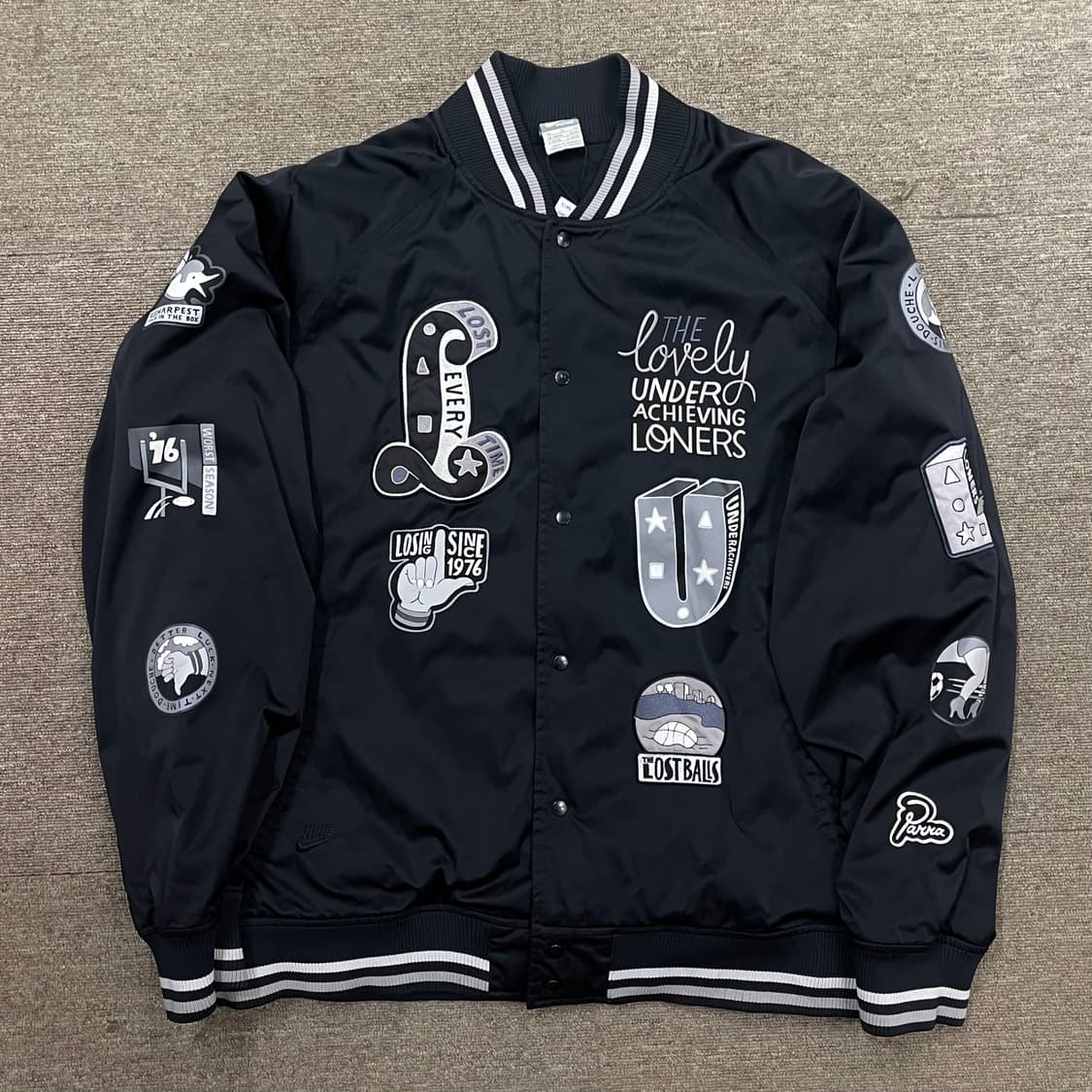 (XL) Nike x Parra 나이키 파라 바시티 자켓 상품이미지1