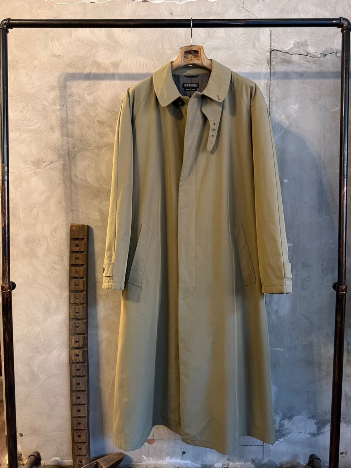 조르지오 아르마니 아카이브 래글런 코트 105 상품이미지7