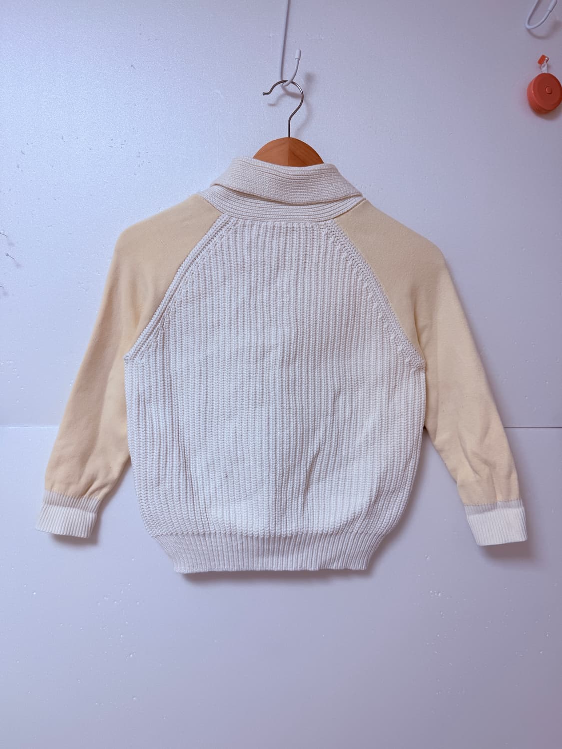 버버리(BURBERRY) 키즈 니트 가디건 아이보리 6Y 상품이미지3