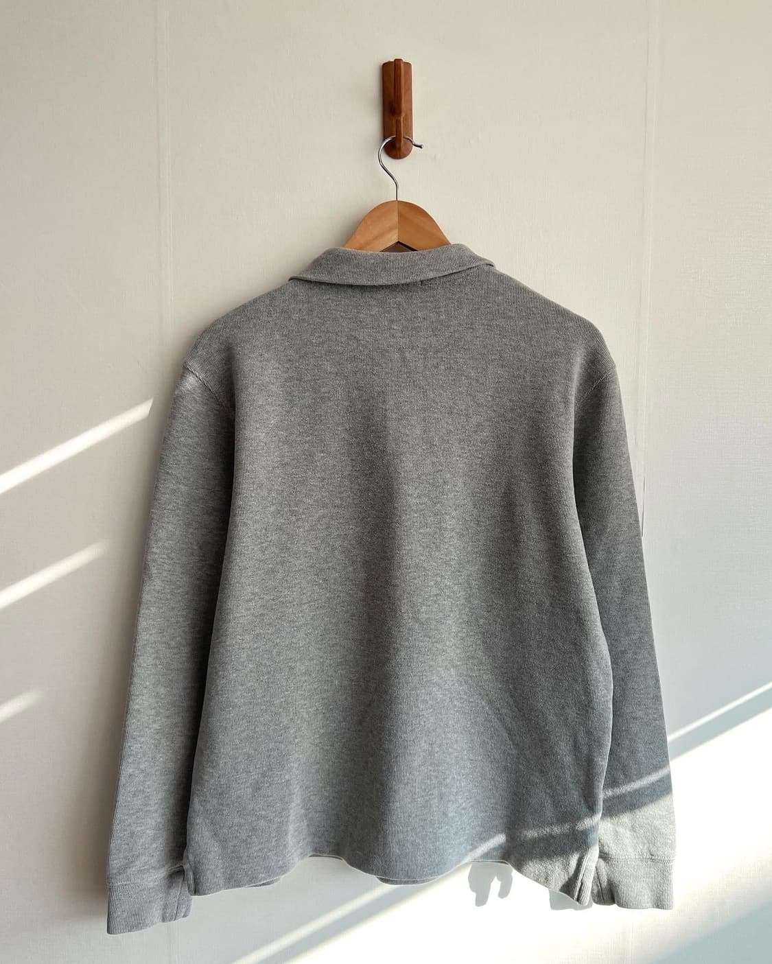 폴로 그레이 반집업  상품이미지3