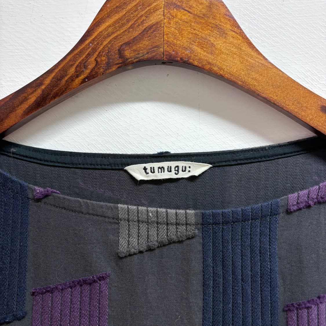 tumugu 입체 패턴 패치 모리걸 페어리 오버핏 원피스 JPN 상품이미지5