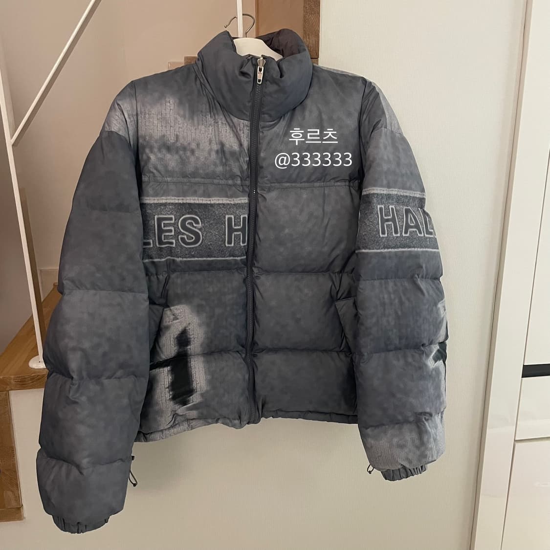 openyy 더오픈프로덕트 리버시블 패딩 그레이 상품이미지1