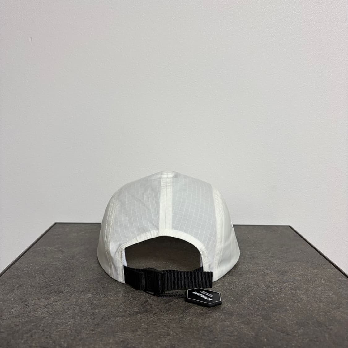 (OS) 슈프림 박스로고 캠프캡 모자 왁스드 립스탑 화이트 상품이미지4