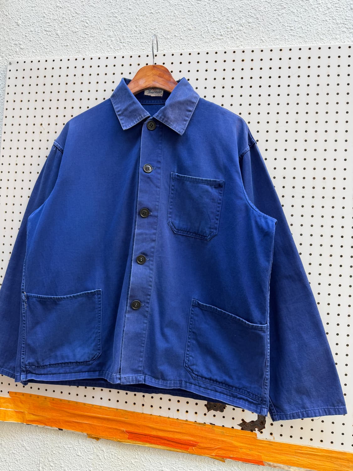 1970s FRIENDSHIP INDIGO BLUE 빈티지 프렌치워크자켓 상품이미지4