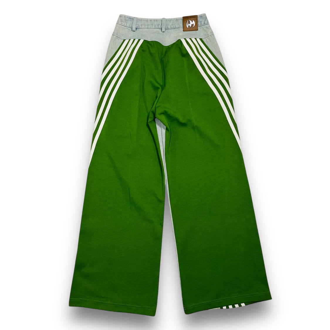 위어드 마켓 삼선 로고 y2k 와이트 힙합 빈티지 청 세트 상품이미지8