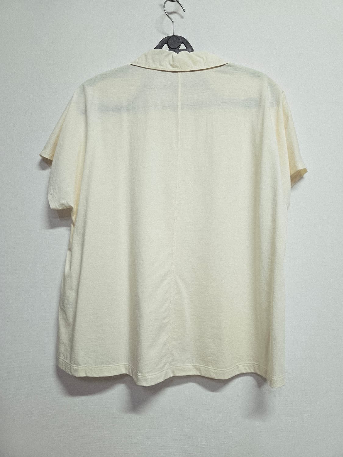 새상품 이새 코튼혼방 반팔 셔츠 블라우스 상품이미지5