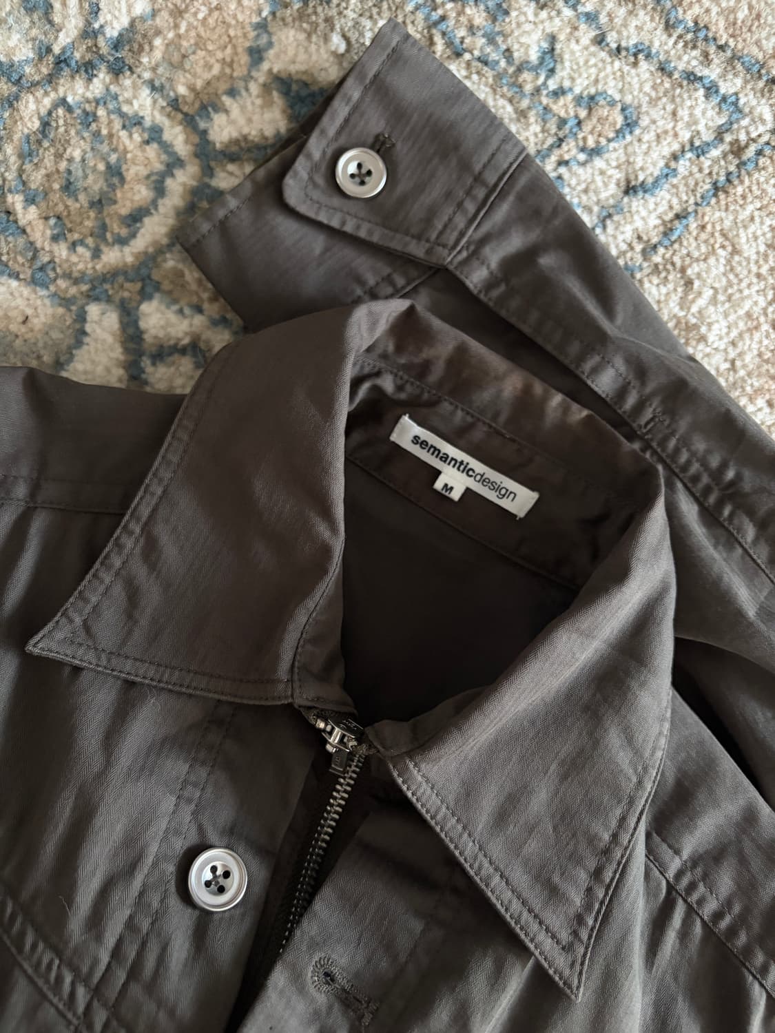 세만틱 디자인 빈티지 자켓 상품이미지7