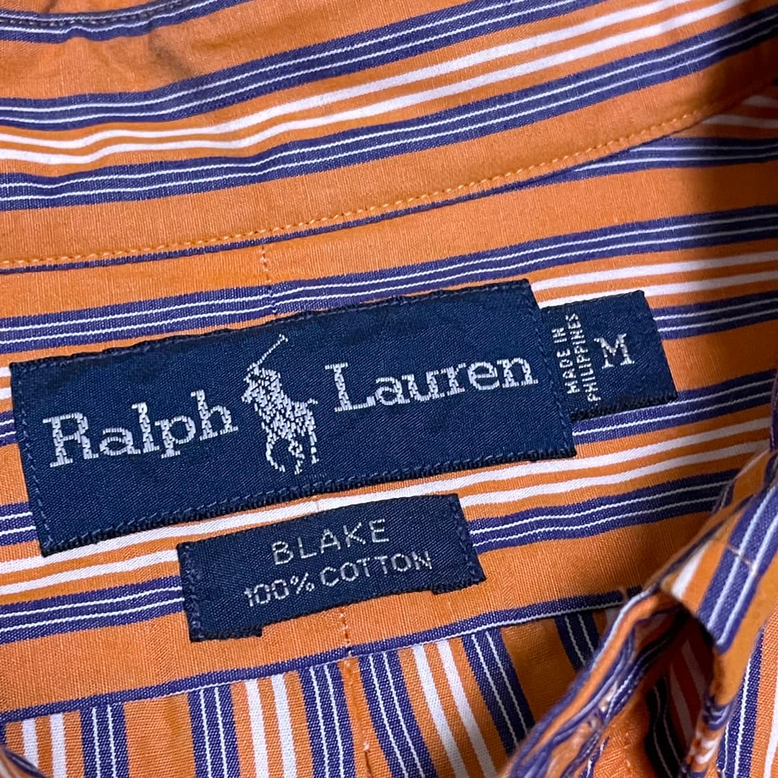 POLO 폴로 랄프로렌 만다린 스트라이프 셔츠 상품이미지3