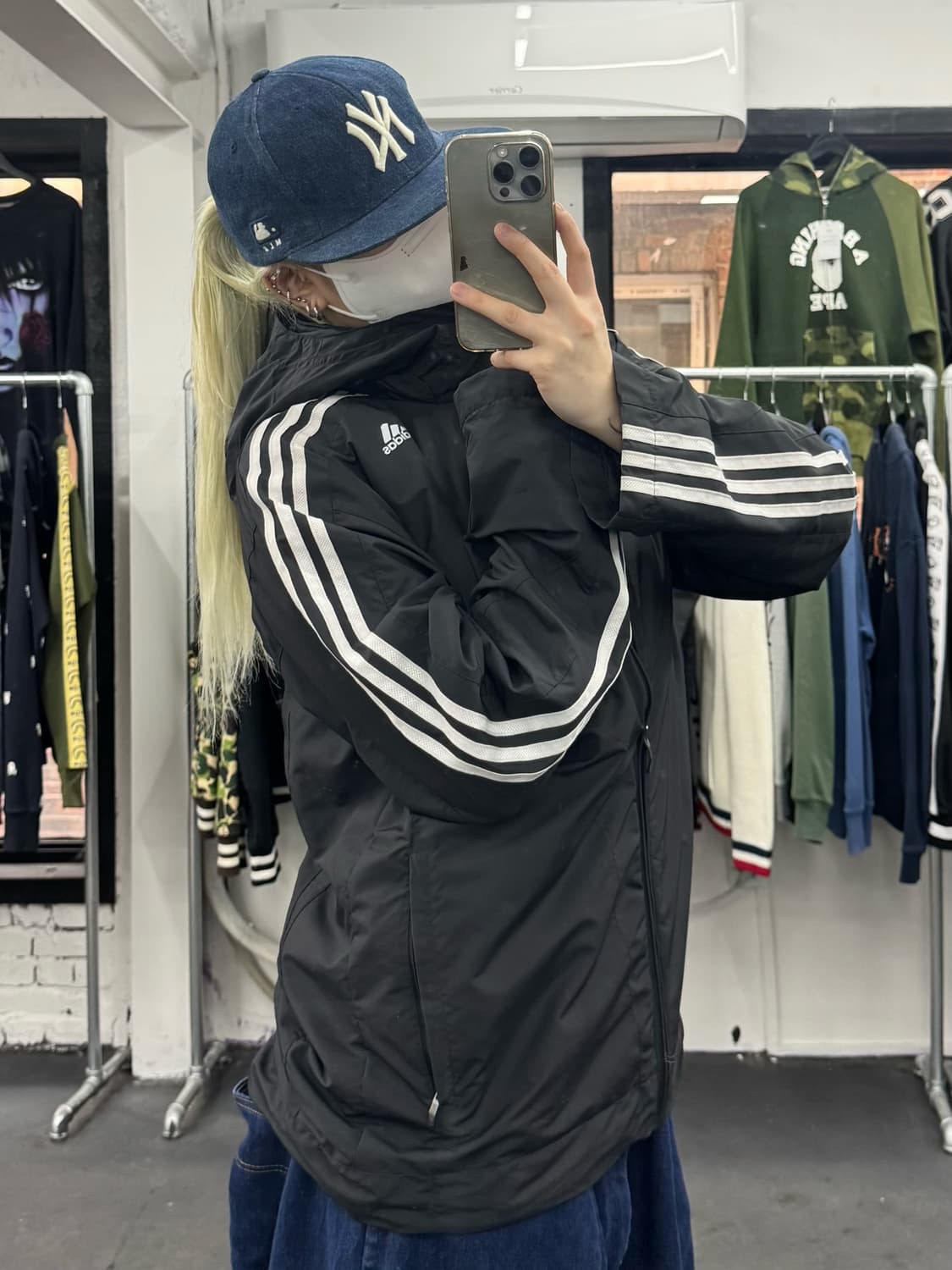 아디다스 오버핏 바람막이 상품이미지1