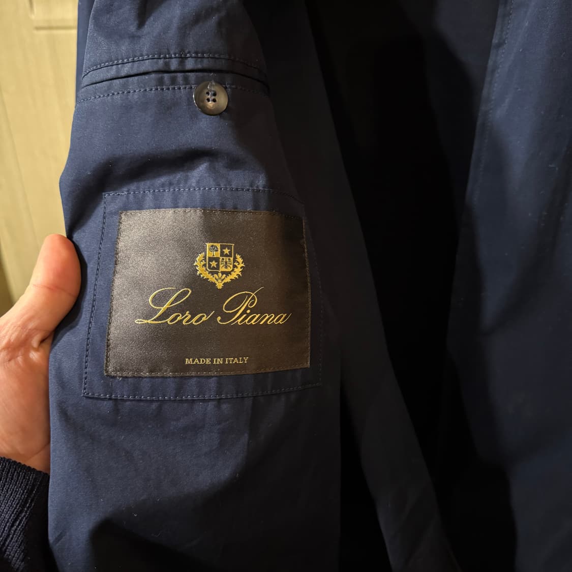 로로피아나 25 S/S 쿠퍼 블루종 자켓  상품이미지4