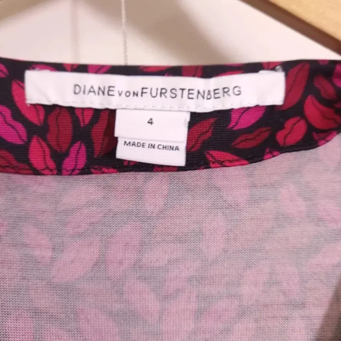 다이앤 본 퍼스텐버그 랩 원피스 ~55반 상품이미지4