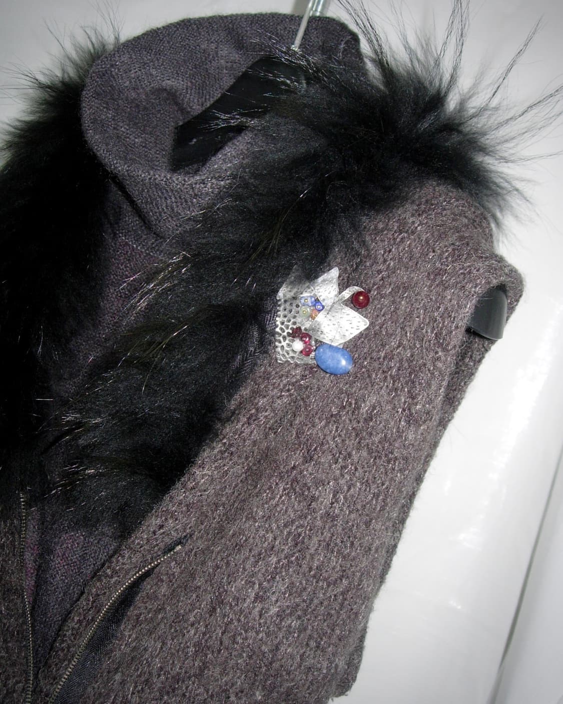 니트 베스트 집업 상품이미지4