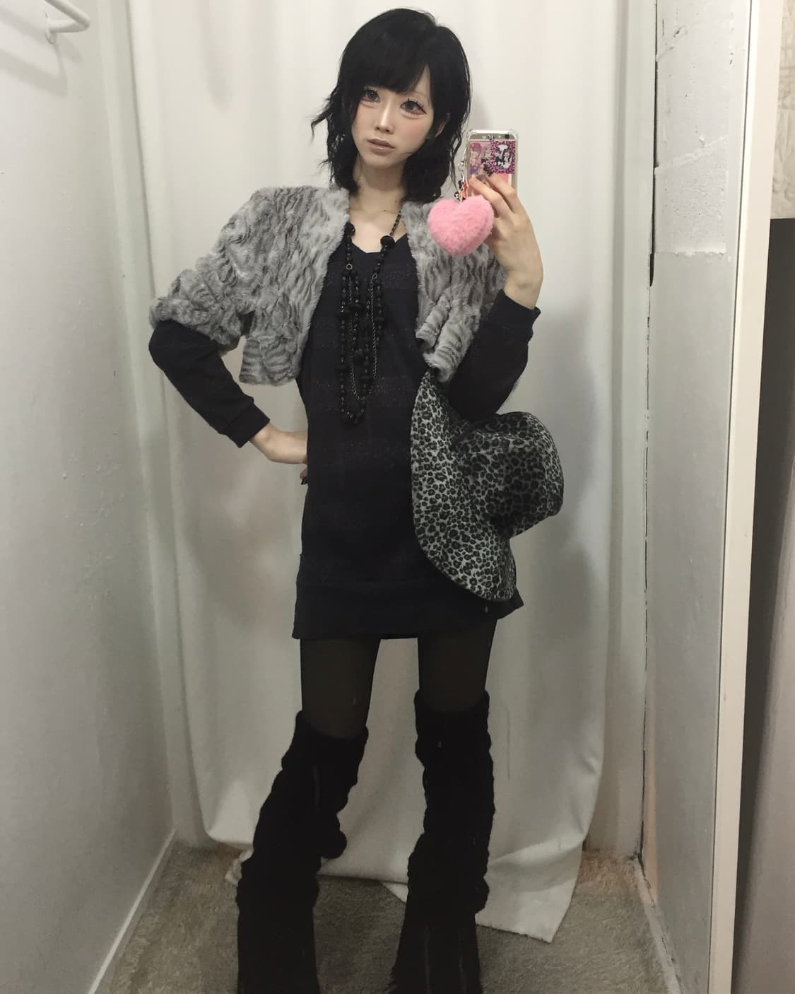 호피 파티 갸루 코디 🎵 상품이미지3