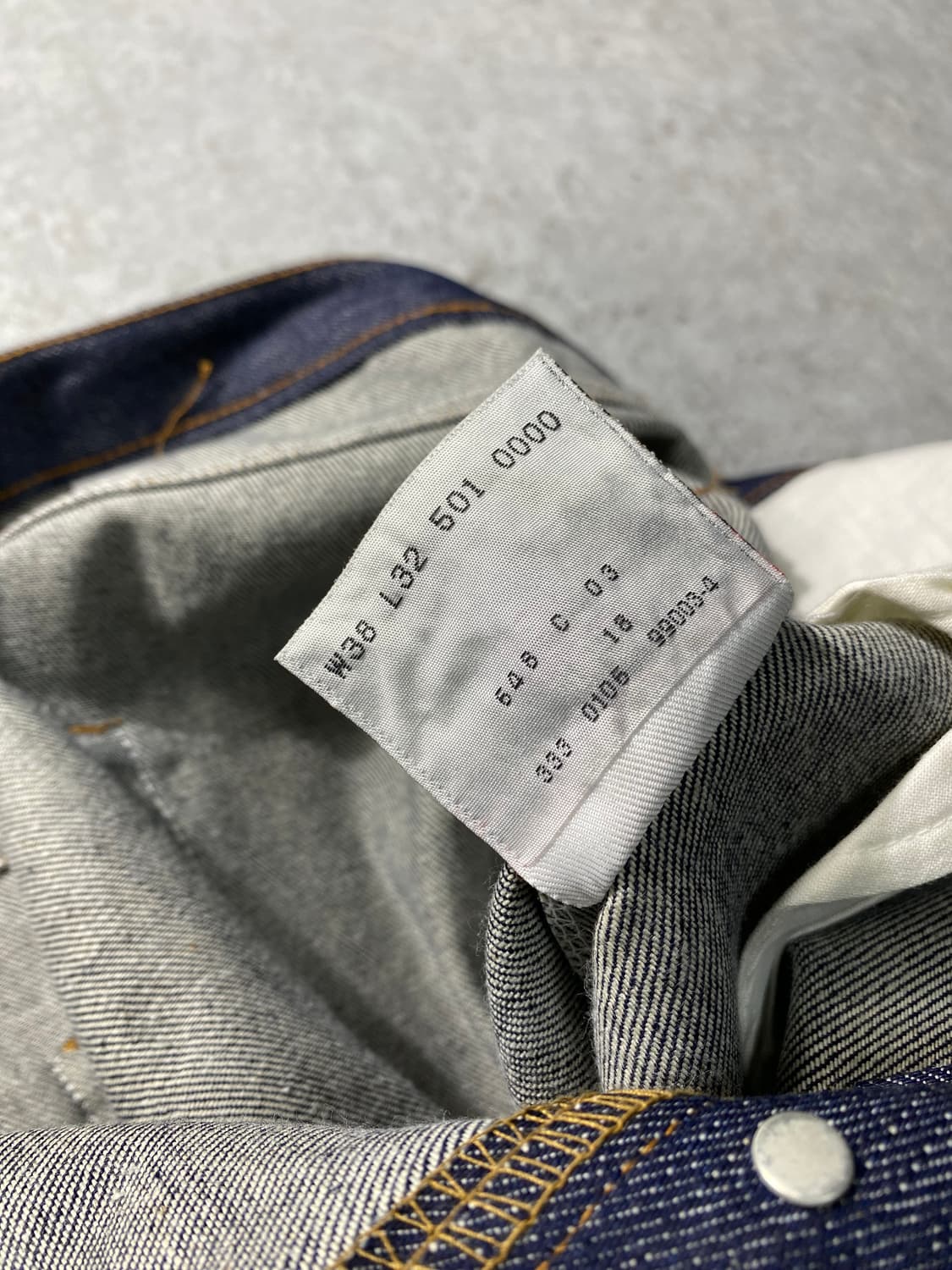 [38x32] 00s Levi's 501 리바이스 데드스탁 데님팬츠 상품이미지9