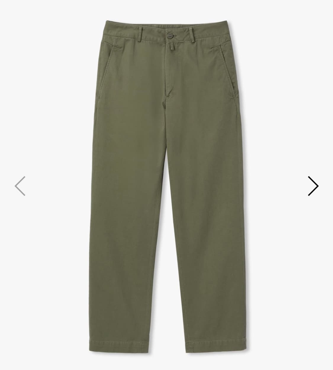 YRS Y-901 slim straight chino sage green 상품이미지2