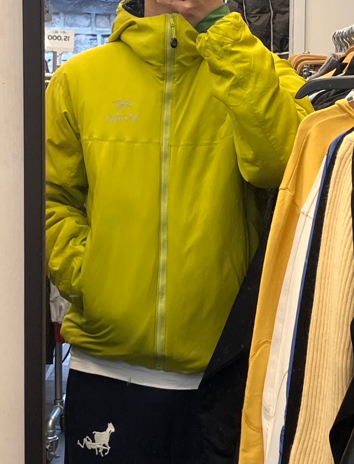 아크테릭스 아톰 AR후디 레몬 상품이미지1