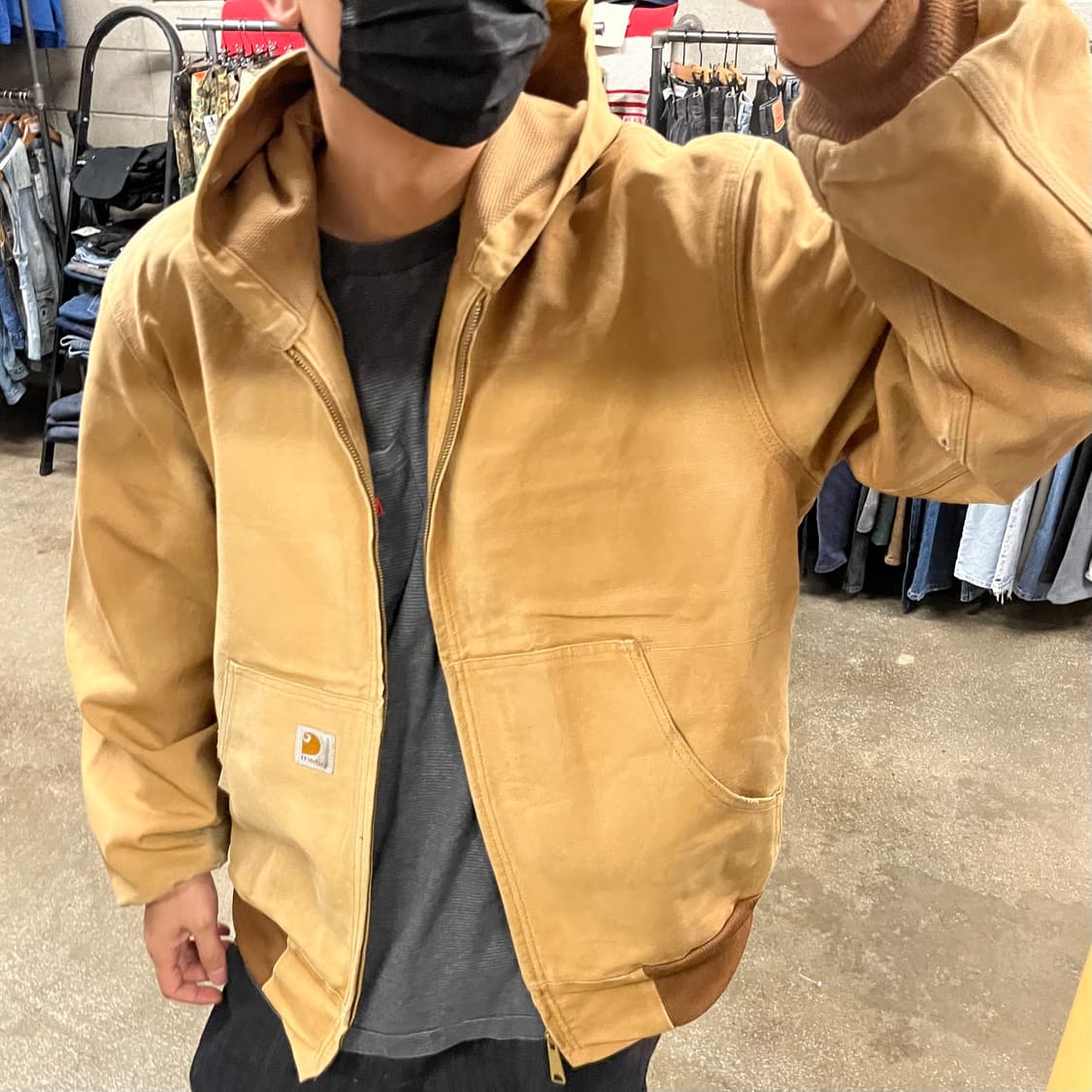 Carhartt J131 하드 페이딩 액티브 자켓 (110) 상품이미지8