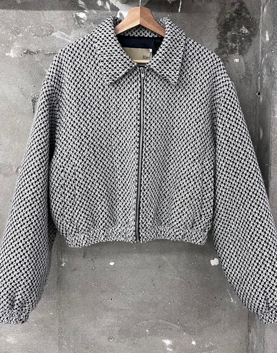 마뗑킴 트위드 숏점퍼 상품이미지4