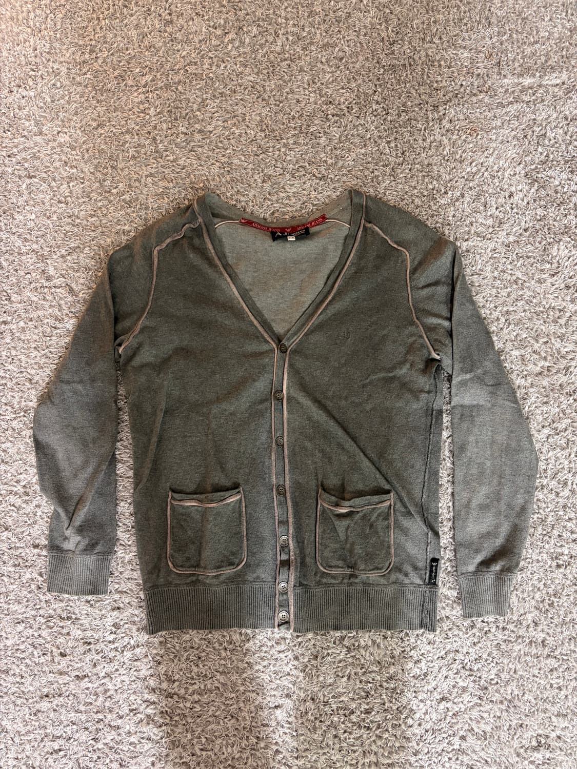 아르마니 워싱 가디건 100 상품이미지1