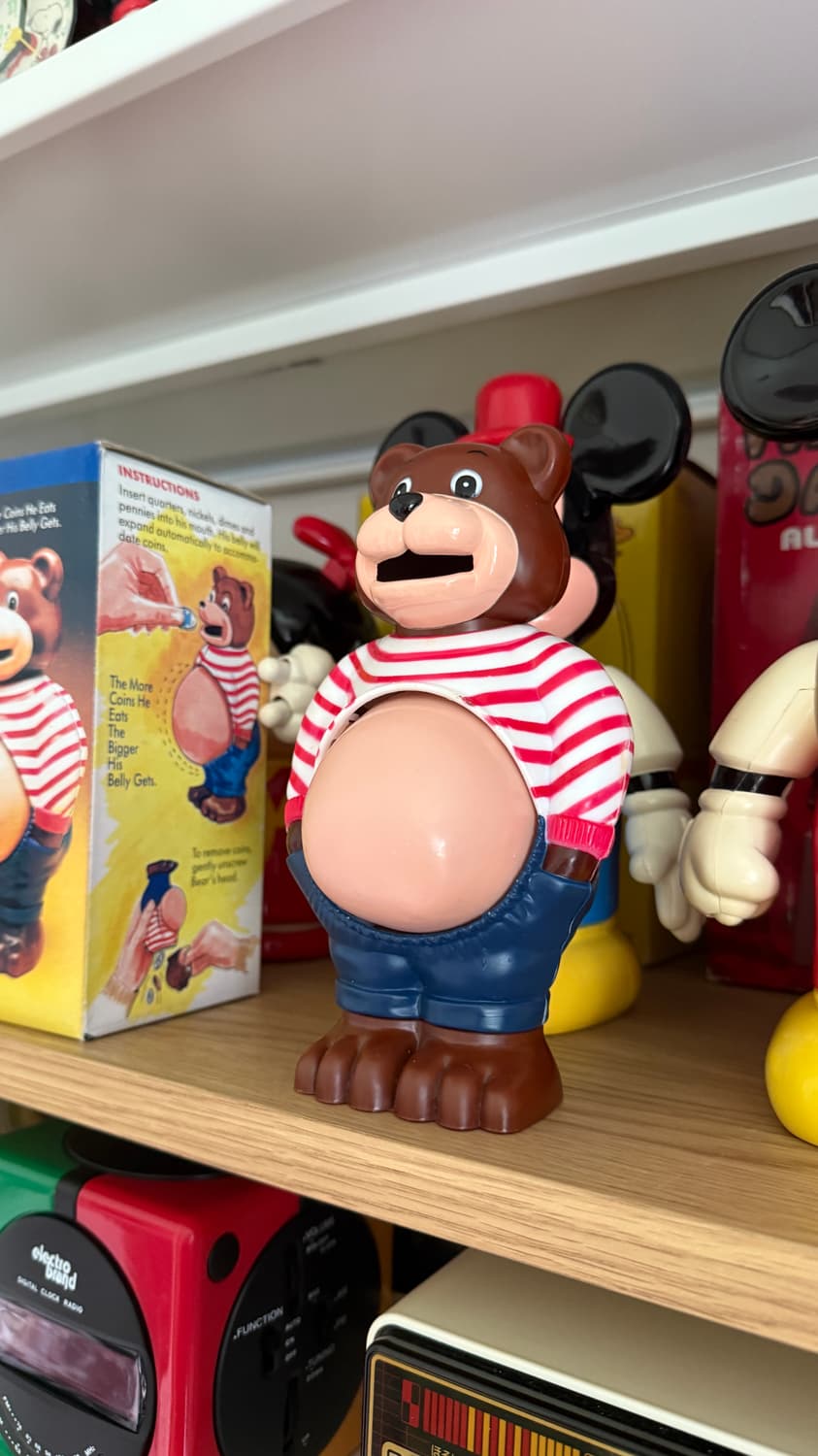 Vintage | Pot Belly Bear 저금통 (+서비스) 상품이미지2