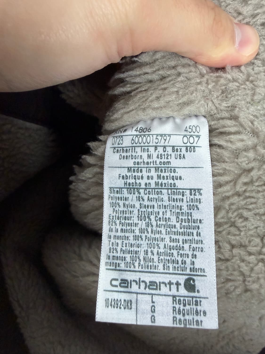 칼하트 칼하트wip 워크자켓 칼하트워크자켓 디트로이트자켓 상품이미지5