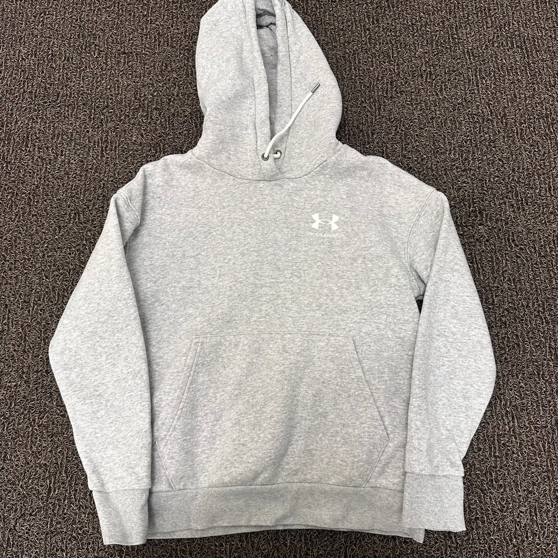 언더아머 여성 후드티셔츠 그레이 SM 상품이미지1