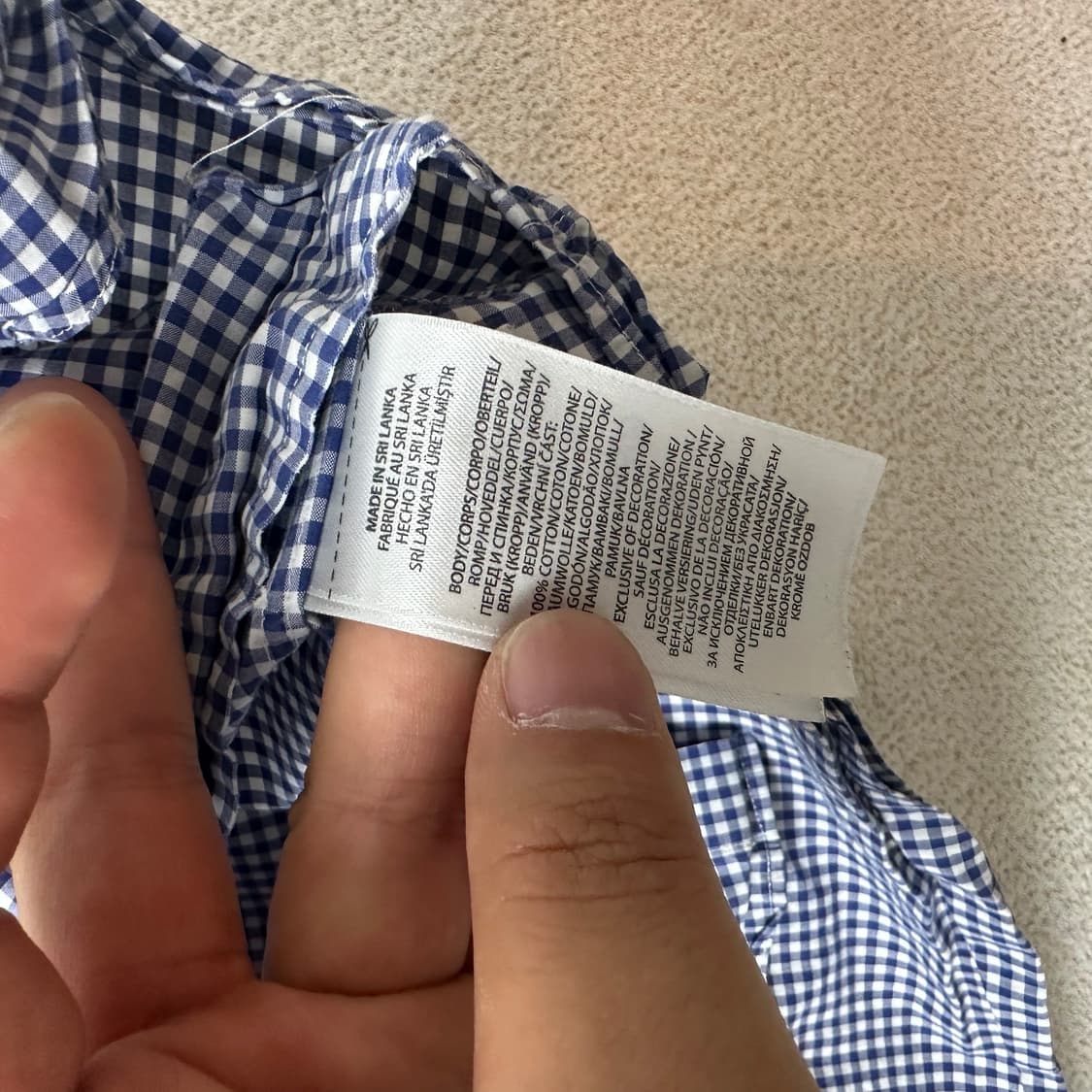 100 폴로랄프로렌 빈티치 체크 레드포니 셔츠 상품이미지5