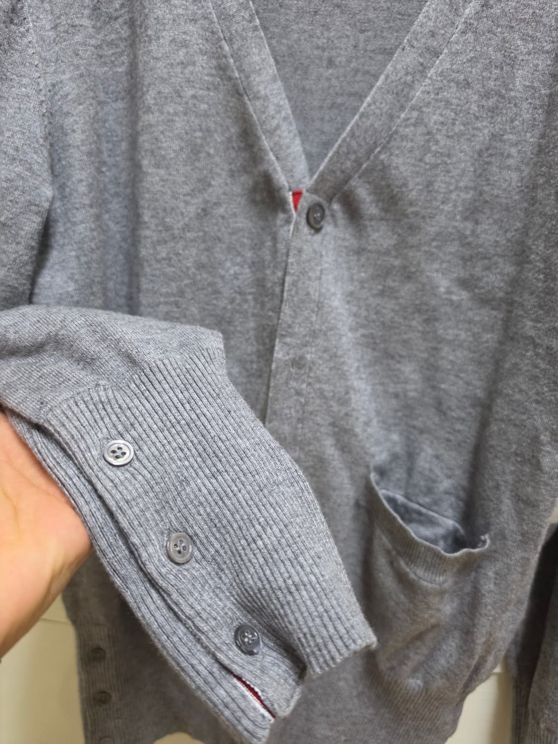 톰브라운가디건 2XL 상품이미지2