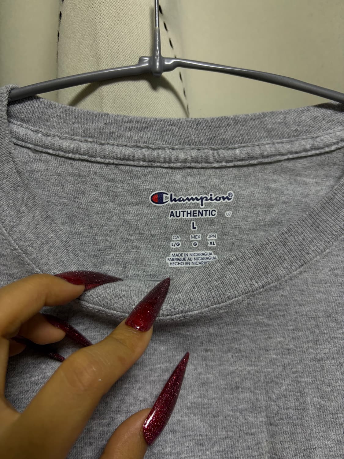 챔피온 긴팔 티셔츠 상품이미지3