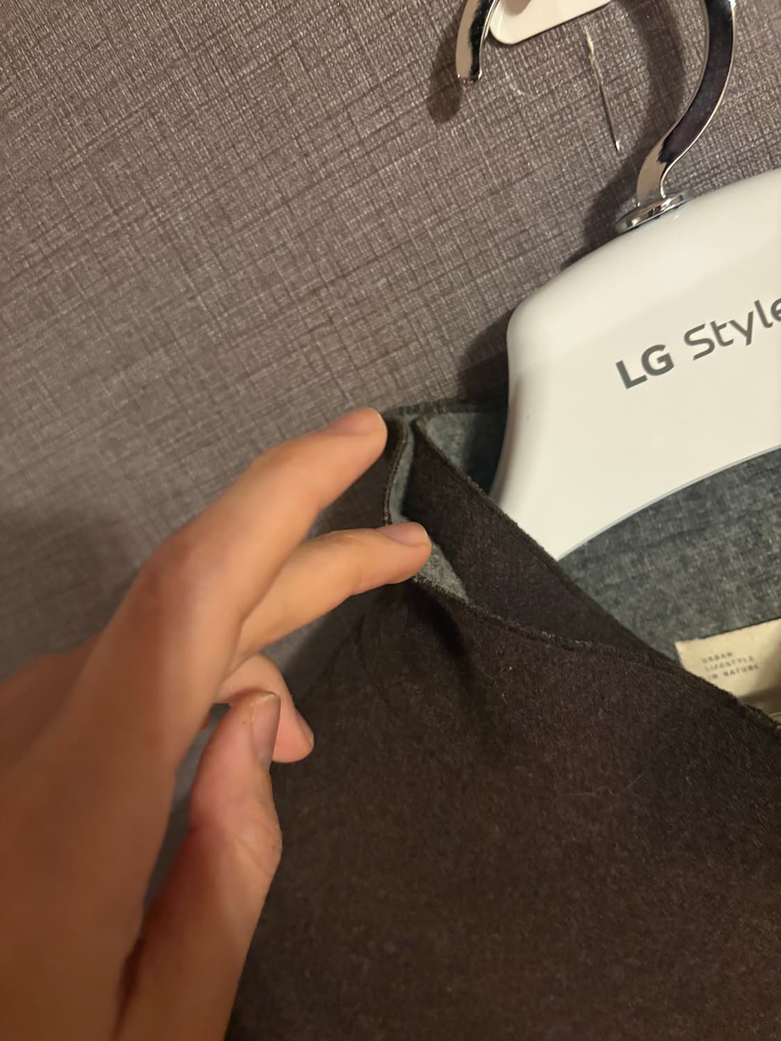 이새 ISAE 모 혼방 코트 상품이미지5