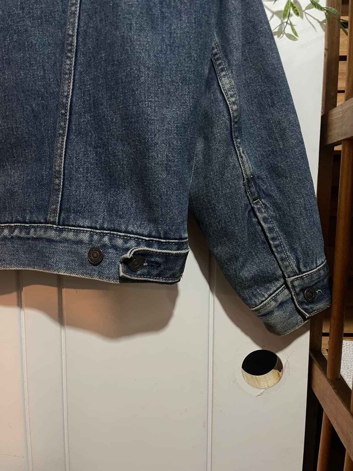 데님 셰르파 자켓 상품이미지5