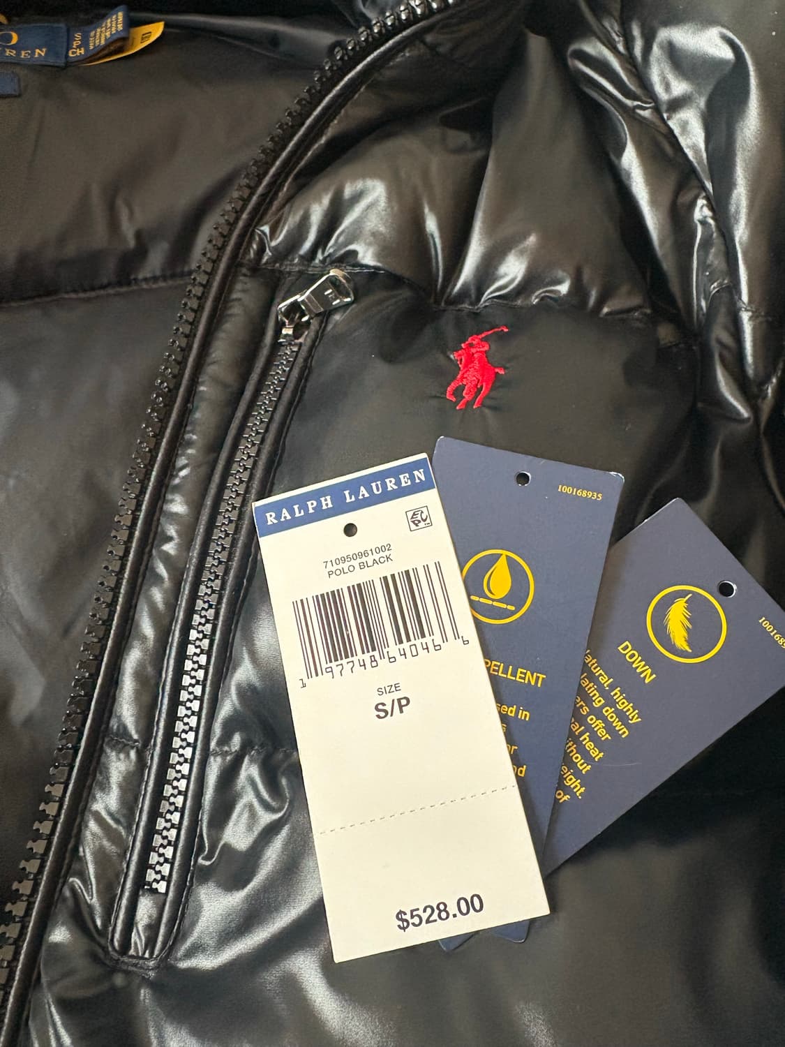 폴로 유광 패딩 s 상품이미지4