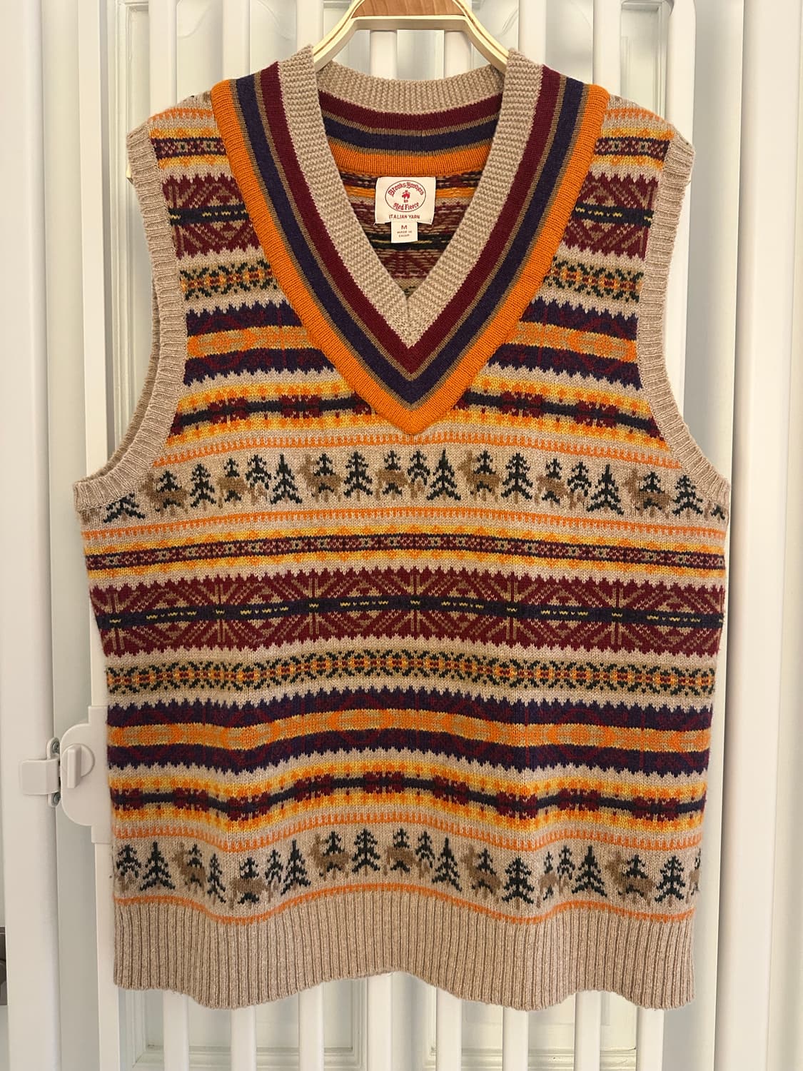 브룩스 브라더스 니트 베스트 조끼 M 상품이미지1