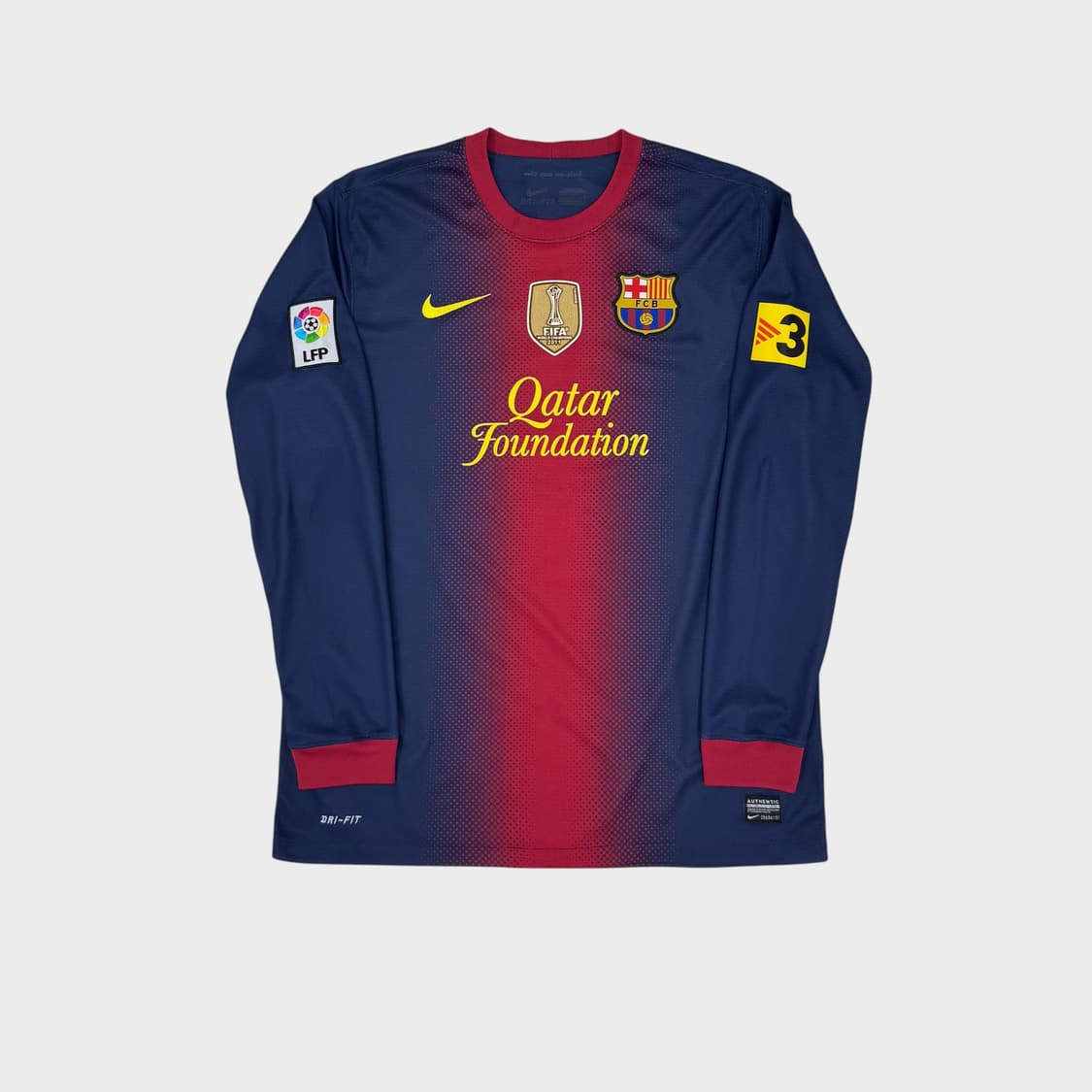 12-13 바르셀로나 홈 긴팔 No.10 리오넬 메시 상품이미지1