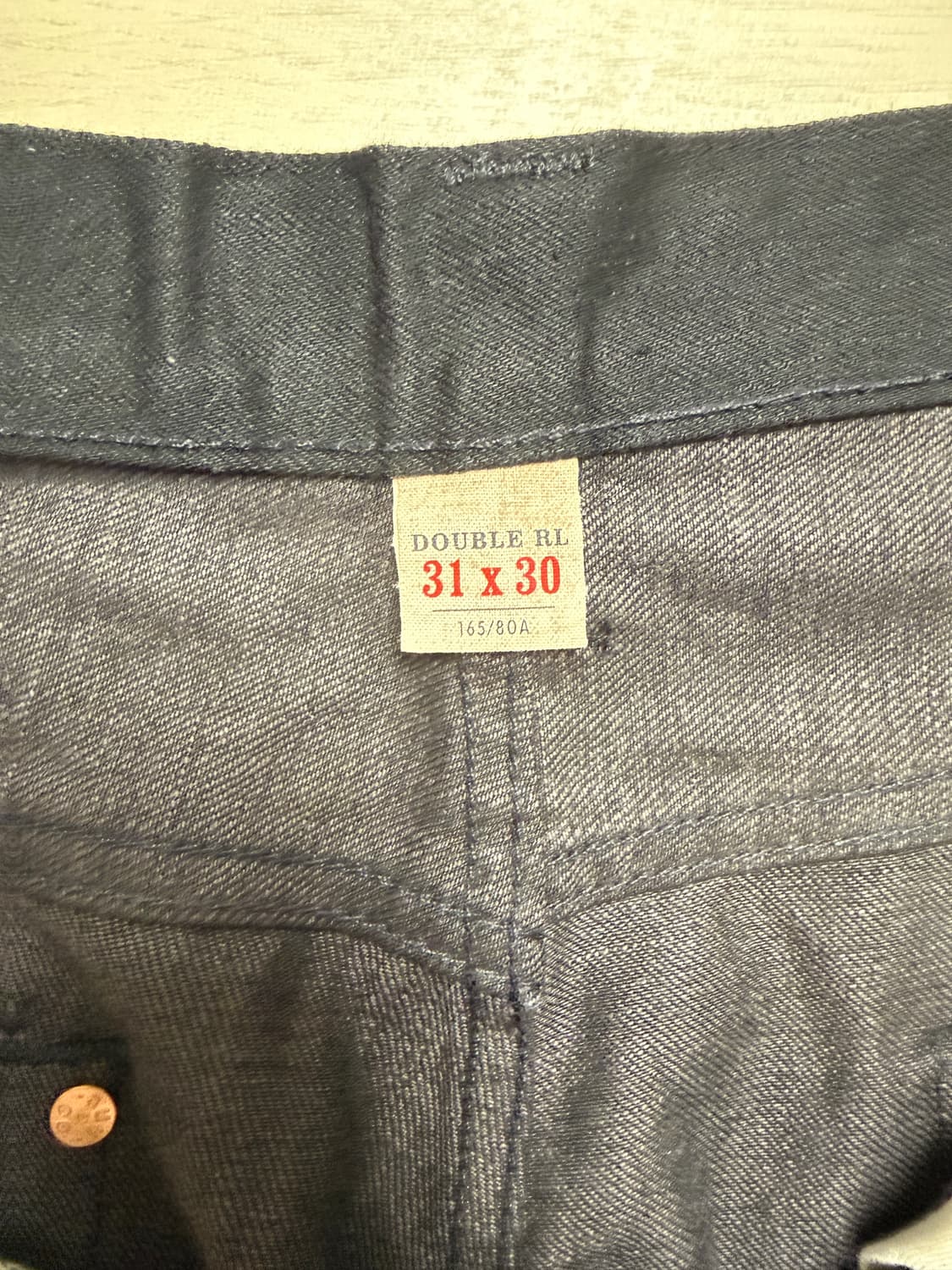 RRL 빈티지파이브포켓 블랙온블랙 31 상품이미지3