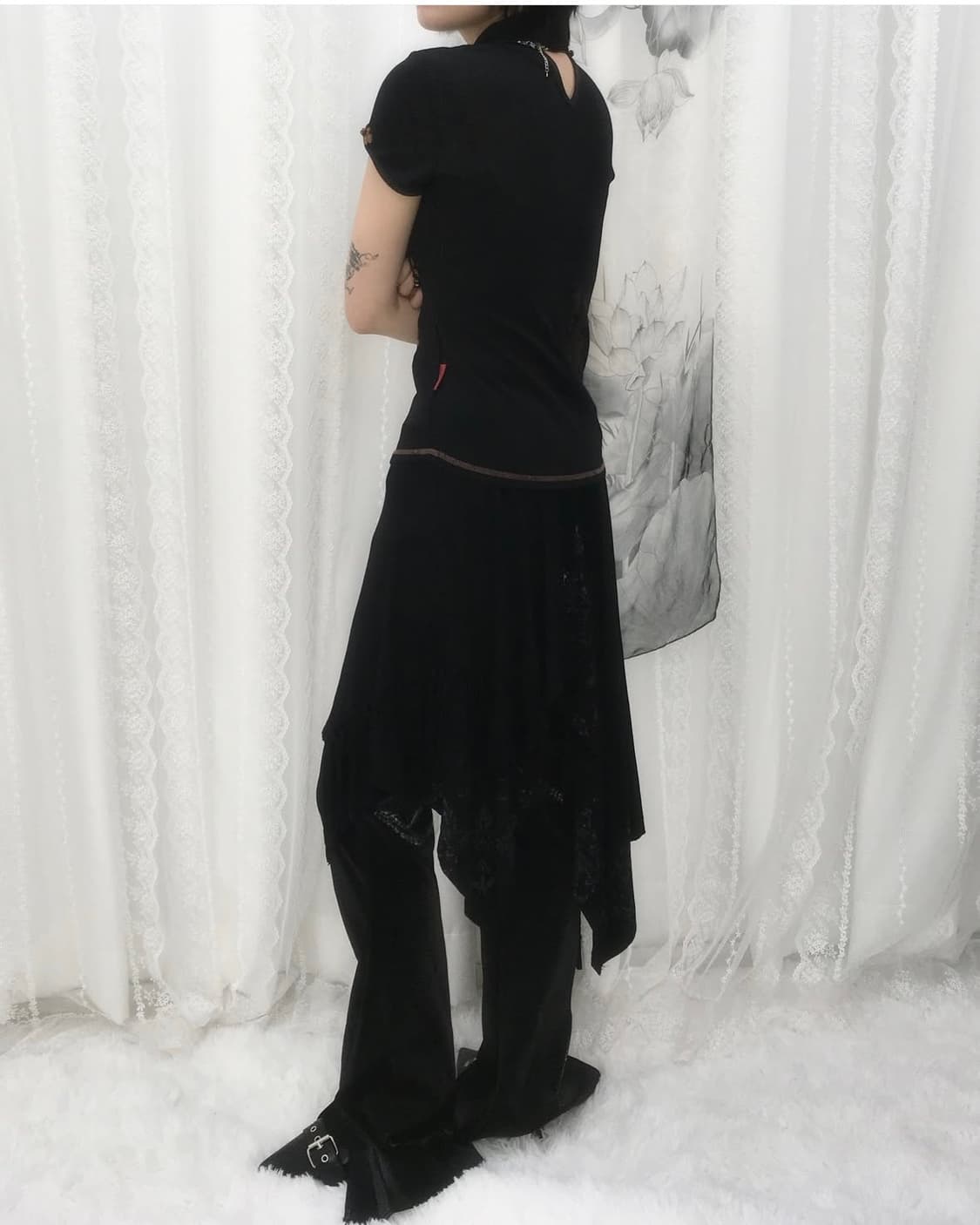 오즈온 레이어드 스커트 상품이미지3