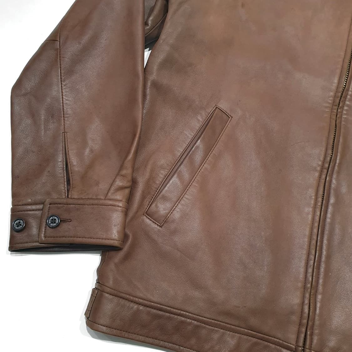 폴로 맥스웰 양가죽 자켓 브라운 s (100~105) 상품이미지4